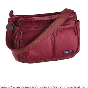 Patagonia Burgundy Messenger Bag